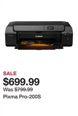 TSC Stores Pixma Pro-200S offer