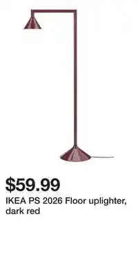 IKEA IKEA PS 2026 Floor uplighter, dark red offer