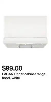 IKEA LAGAN Under cabinet range hood, white offer