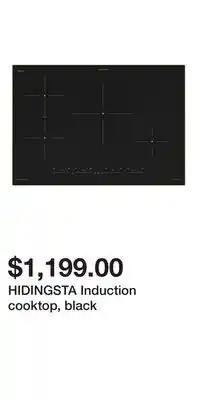 IKEA HIDINGSTA Induction cooktop, black offer