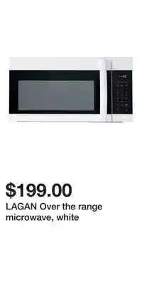 IKEA LAGAN Over the range microwave, white offer