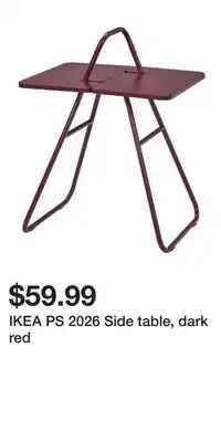 IKEA IKEA PS 2026 Side table, dark red offer