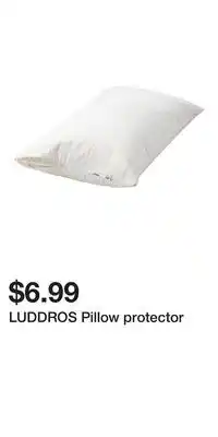 IKEA LUDDROS Pillow protector offer
