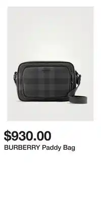 Holt Renfrew BURBERRY Paddy Bag offer