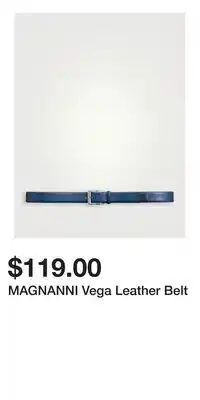 Holt Renfrew MAGNANNI Vega Leather Belt offer