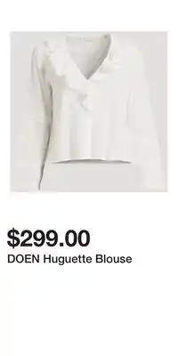Holt Renfrew DOEN Huguette Blouse offer