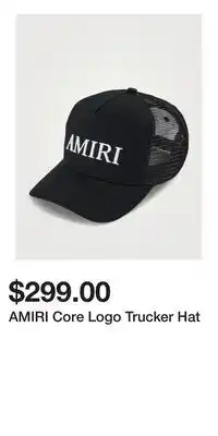 Holt Renfrew AMIRI Core Logo Trucker Hat offer
