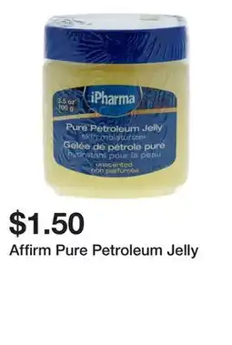 Dollarama Affirm Pure Petroleum Jelly offer