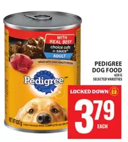 Food Basics PEDIGREE DOG FOOD offer