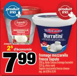 Super C fromage mozzarella fresca Saputo | Saputo mozzarella fresca cheese offer