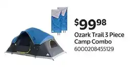 Walmart Ozark Trail 3 Piece Camp Combo offer
