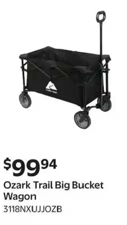 Walmart Ozark Trail Big Bucket Wagon offer