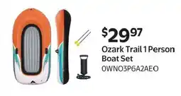Walmart Ozark Trail 1 Person Boat Set offer