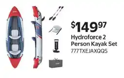 Walmart Hydroforce 2 Person Kayak Set offer