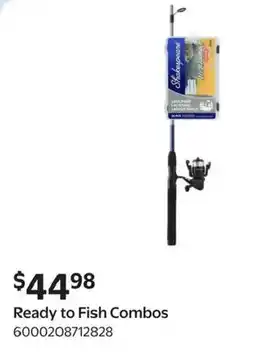 Walmart Ready to Fish Combos offer