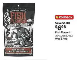 Walmart Fish Flavorin offer