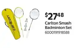 Walmart Carlton Smash Badminton Set offer