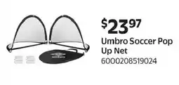 Walmart Umbro Soccer Pop Up Net offer