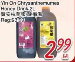 Foody Mart Yin On Chrysanthemumes Honey Drink offer
