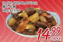 Foody Mart Radish With Beef Flank offer
