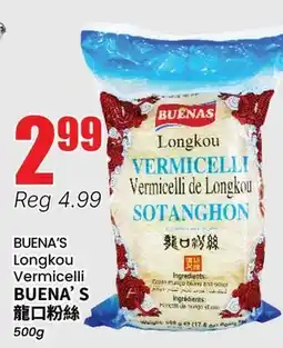 Btrust Supermarket BUENA'S Longkou Vermicelli offer