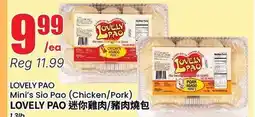 Btrust Supermarket LOVELY PAO Mini's Sio Pao (Chicken/Pork) offer