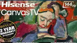 2001 Audio Video 55S7N SAMSUNG 55 Canvas TV offer