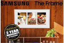 2001 Audio Video QN65LS03F Samsung The Frame QLED 4K Art Mode Vision AI Smart TV offer