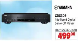 2001 Audio Video CDS303 YAMAHA Intelligent Digital Servo CD Player offer