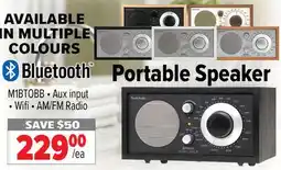 2001 Audio Video M1BTOBB Portable Speaker offer