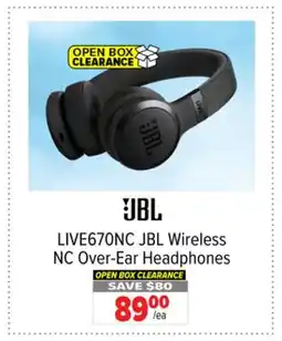2001 Audio Video LIVE670NC Wireless NC Over-Ear Headphones offer
