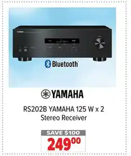 2001 Audio Video RS202B YAMAHA 125 W x 2 Stereo Receiver offer