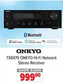 2001 Audio Video TX8470 Hi-Fi Network Stereo Receiver offer