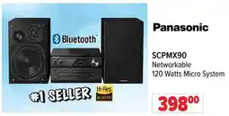 2001 Audio Video Panasonic SCPMX90 Networkable 120 Watts Micro System offer