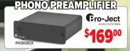 2001 Audio Video PRO-JECT PHONO PREAMPLIFIER offer
