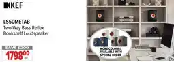 2001 Audio Video LS50METAB Two-Way Bass Reflex Bookshelf Loudspeaker offer