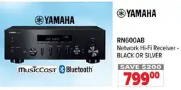 2001 Audio Video RN600AB Network Hi-Fi Receiver - BLACK OR SILVER offer