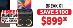 2001 Audio Video BREAK X1 Portable Karaoke Machines offer