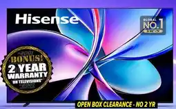 2001 Audio Video 65QD7QFM Hisense Mini-LED TV 65 offer