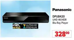 2001 Audio Video DPUB420 Panasonic UHD 4K/HDR Blu-Ray Player offer