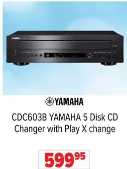 2001 Audio Video CDC603B YAMAHA 5 Disk CD Changer with Play X change offer