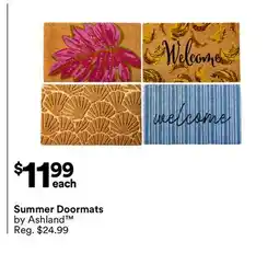 Michaels Summer Doormats by Ashland offer