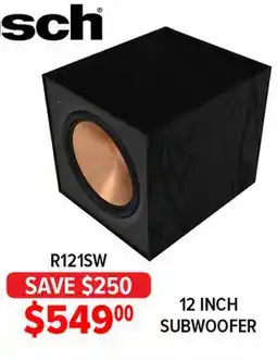 2001 Audio Video KLIPSCH R121SW 12 INCH SUBWOOFER offer