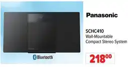 2001 Audio Video SCHC410 Panasonic Wall-Mountable Compact Stereo System offer