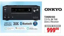 2001 Audio Video TXNR6100 7.2 Ch. 8K THX Zone 2 Receiver offer