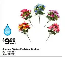 Michaels Summer Water-Resistant Bushes by Ashland offer