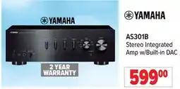 2001 Audio Video AS301B YAMAHA Stereo Integrated Amp w/Built-in DAC offer