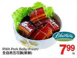 T&T Supermarket RWA PORK BELLY offer