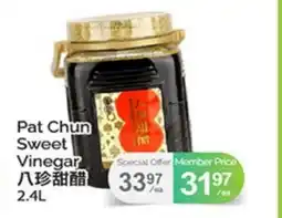 T&T Supermarket Pat Chun Sweet Vinegar offer