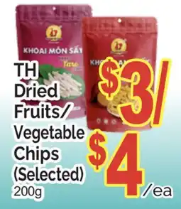T&T Supermarket TH Dried Fruits/ Vegetable Chips offer